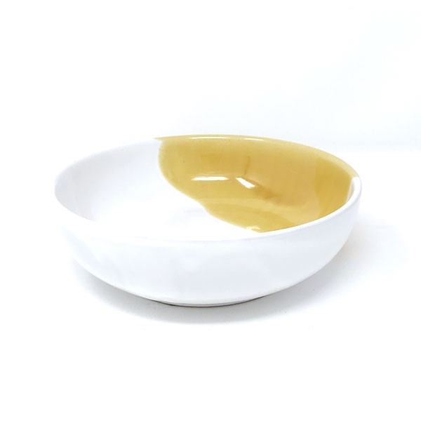 salade schaal geel