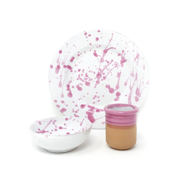 kleine-tazze-roze-en-roze-servies italiaans servies